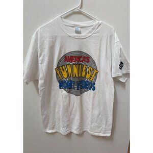 Americas Funniest Home Videos Promo ABC Bob Saget White Graphic T-Shirt Large L